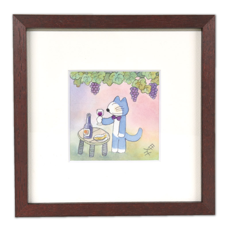 レフグラフファイン複製画『ワインで乾杯』