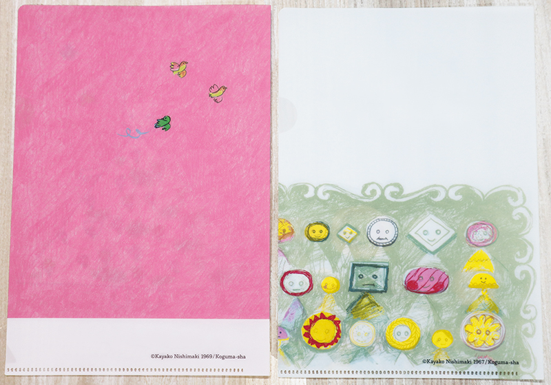 西巻茅子クリアファイルセット(A5)