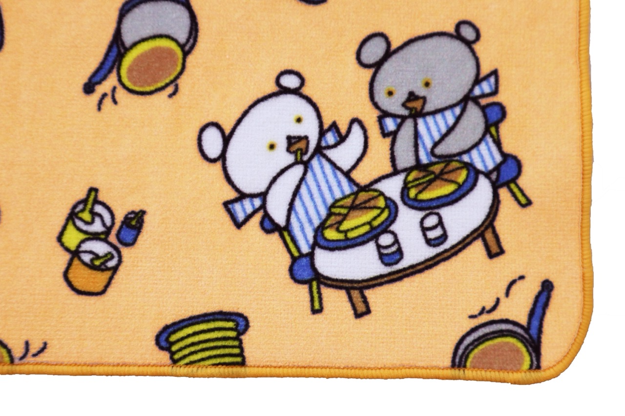 タオルハンカチ こぐまちゃんパクパク